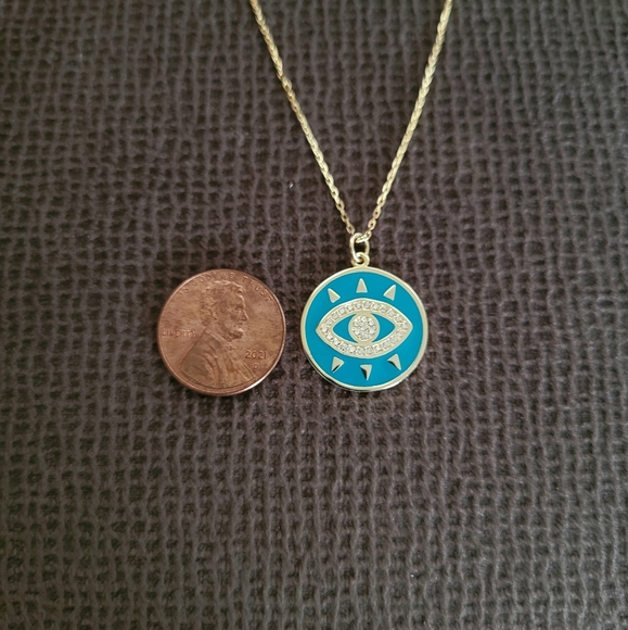 Stella Rose🌹Evil😈 Eye👁 Pendant Necklace - NWT - Picture 5 of 12